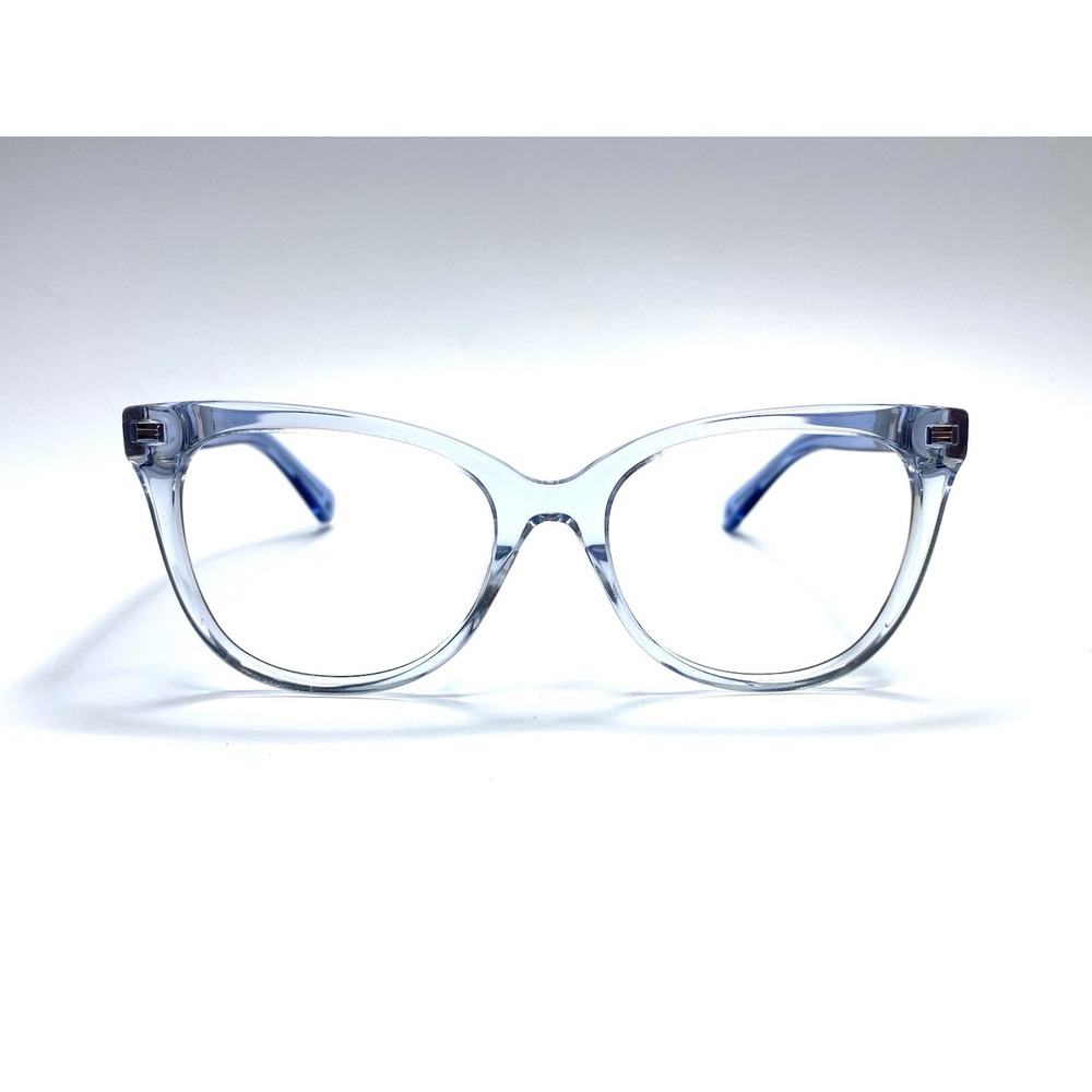 New Kate Blue Clear Cat Eye Frame Eyeglasses Nevaeh PJP 50 17 140